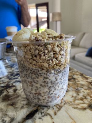 Chia Oat Pudding at HICO in Kailua Kona