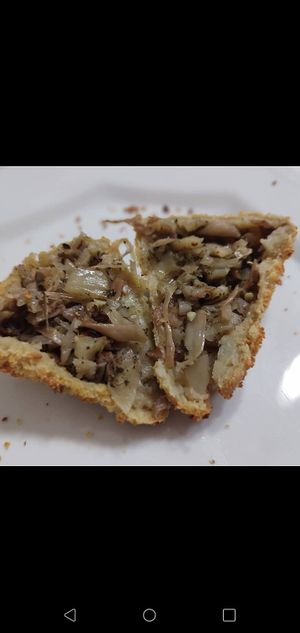 Coxinha de jaca at Cozinha da Maroca  in Sao Paulo