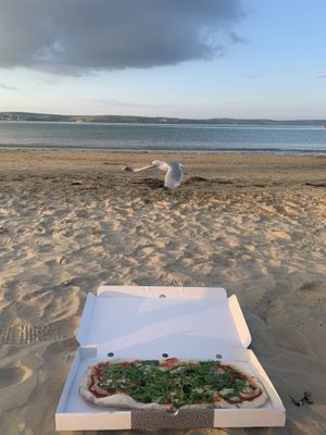 Vegan pizza  at Prezzo in Weymouth