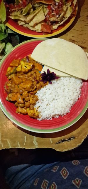 Sad curry at Maracuyá in Flores