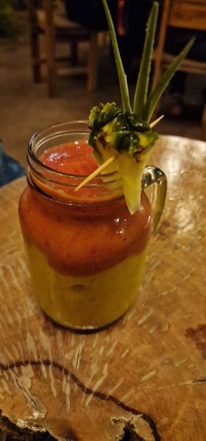 Great smoothie at Maracuyá in Flores