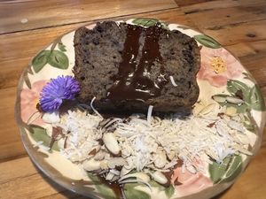 Banana bread  at Maracuyá in Flores