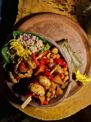 Shanti Champi (Vegan Bowl) at Maracuyá in Flores