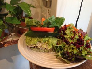 Live Buddha Burger  at Buddha-Full - Lonsdale in North Vancouver