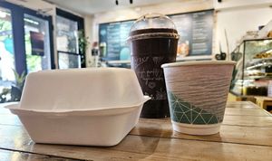 Mushroom Rishi Tonic, Smoothie and Raw Tiramisu at Buddha-Full - Lonsdale in North Vancouver