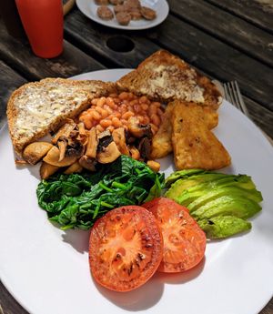 😋😋😋 at Goose on the Green in Walmer