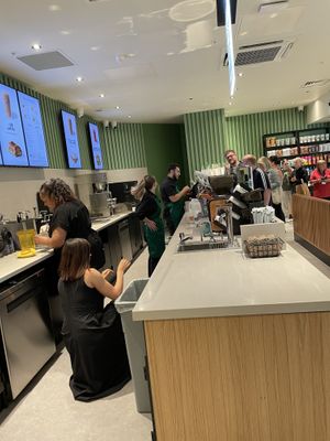   at Starbucks in Watford