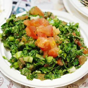 Tabbouleh at Taza in Town in Edinburgh