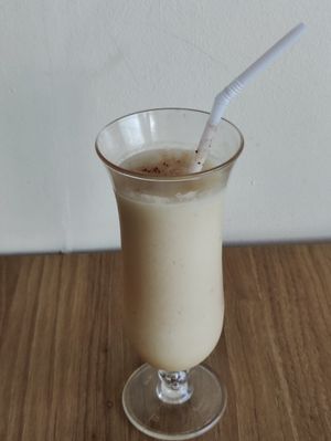 soursop juice at Nature Vegetarian Restaurant 大自然美蔬食馆 in Batam