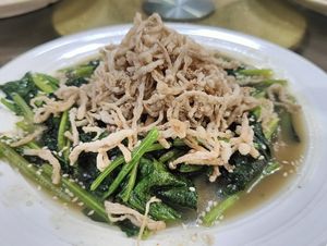 Pocai Enoki at Nature Vegetarian Restaurant 大自然美蔬食馆 in Batam