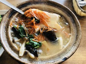 Claypot Tofu at Nature Vegetarian Restaurant 大自然美蔬食馆 in Batam