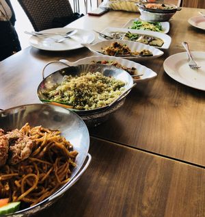 All the dishes we ordered at Nature Vegetarian Restaurant 大自然美蔬食馆 in Batam