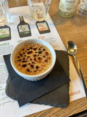 Vegan vanilla cream   at Rubiu in Santantioco
