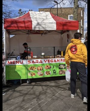 Fresh falafel 🥙  at Sara Falafel  in West London