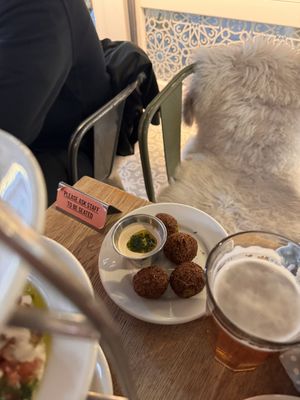 Falafel   at NENI in Vienna