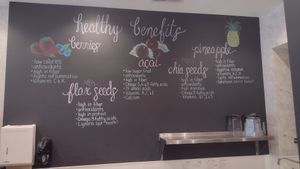 Benefits of (vegan!) ingredients at Lolo's Bowls in Libertyville