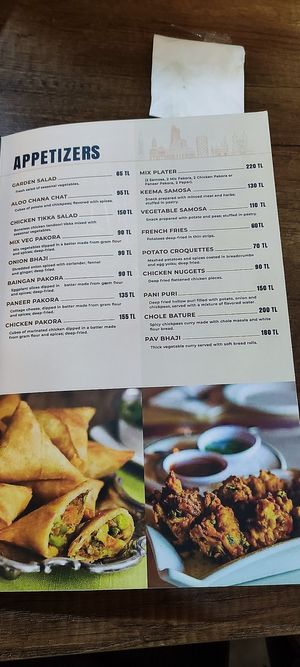  at Bombay Masala in Istanbul