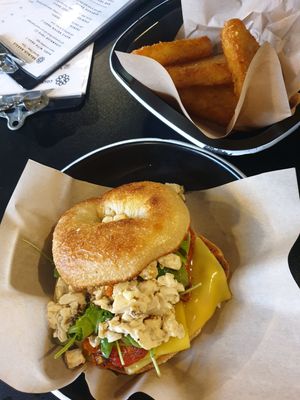 🤤 scrambled tofu at Saint Jude in Farsley