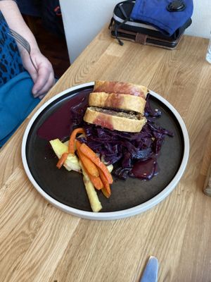 Nut roast   at Hendersons in Edinburgh