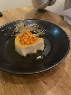 Creme caramel   at Hendersons in Edinburgh