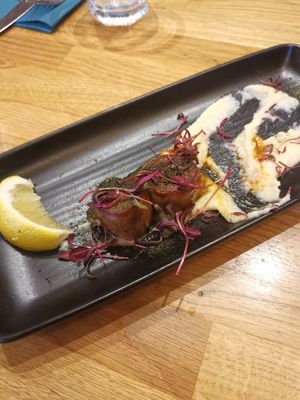 King oyster mushrooms at Hendersons in Edinburgh