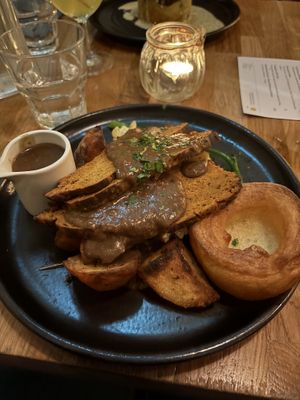 Vegan Sunday Roast  at Hendersons in Edinburgh