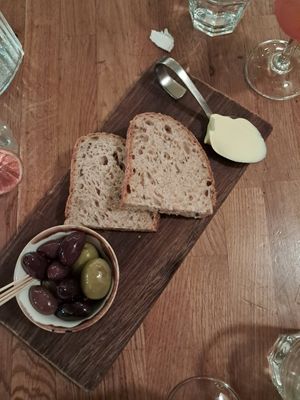 Olives at Hendersons in Edinburgh