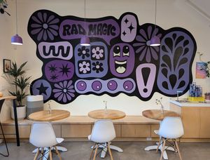 interior at Rad Magic Subs in Portland