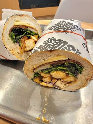 Honey Pear Special at Rad Magic Subs in Portland