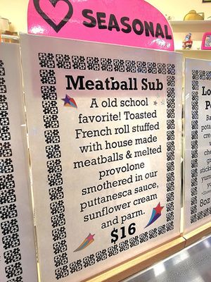 Meatball Sub Special at Rad Magic Subs in Portland