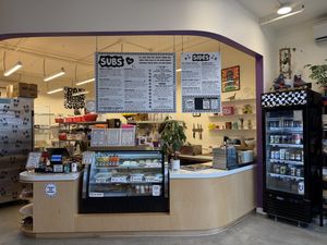 Inside  at Rad Magic Subs in Portland