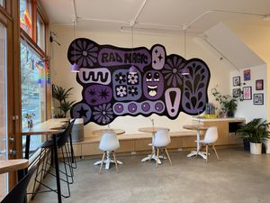 Inside  at Rad Magic Subs in Portland