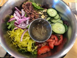 Garden Salad at Rad Magic Subs in Portland