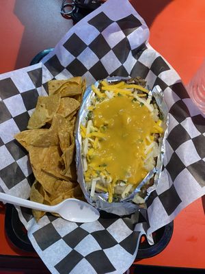 Papa asada at Snack Stop in Pharr