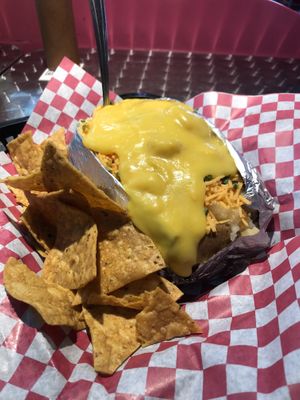 Vegan papa asada  #Veganuary at Snack Stop in Pharr