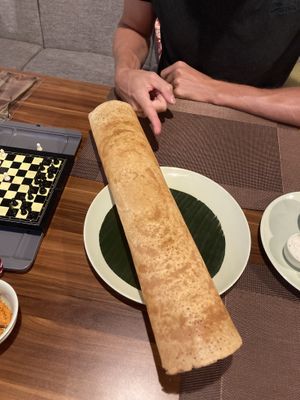 Masala dosai!  at Udupi Pure Veg in Benoa