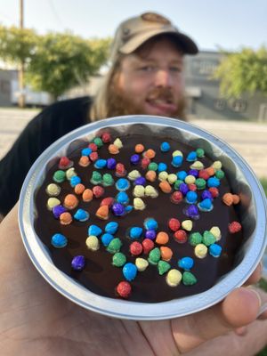 Cosmic brownie! $8 at Sweet Hazel & Co Grab & Go in Salt Lake City