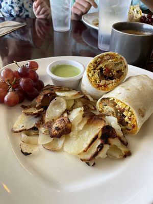 Breakfast burrito  at Sweet Hazel & Co Grab & Go in Salt Lake City
