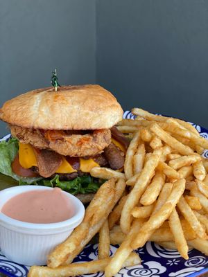 Cowboy Burger at Sweet Hazel & Co Grab & Go in Salt Lake City