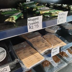 in grocery section at Sweet Hazel & Co Grab & Go in Salt Lake City