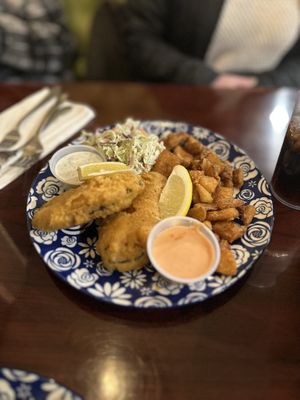 Fish and Chips 😋  at Sweet Hazel & Co Grab & Go in Salt Lake City