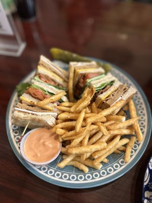 Club sandwich  at Sweet Hazel & Co Grab & Go in Salt Lake City