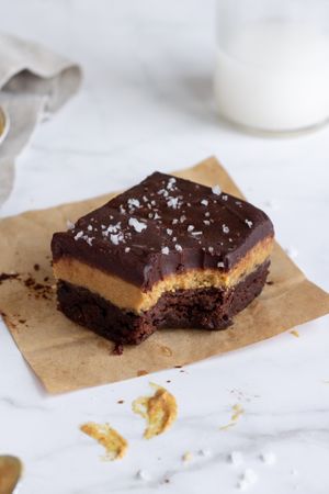 PB brownie bar at Sweet Hazel & Co Grab & Go in Salt Lake City