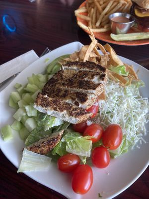 Chick’n Caesar Salad.. so big & so good!   at Sweet Hazel & Co Grab & Go in Salt Lake City