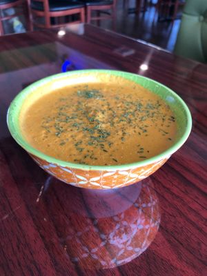 Special… creamy tomato soup  at Sweet Hazel & Co Grab & Go in Salt Lake City