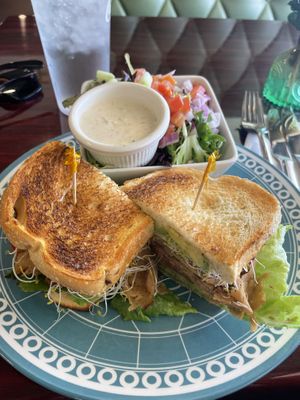 turkey avocado sandwich  at Sweet Hazel & Co Grab & Go in Salt Lake City