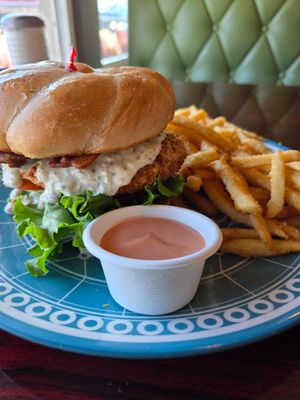 Ranch chick'n sandwich at Sweet Hazel & Co Grab & Go in Salt Lake City