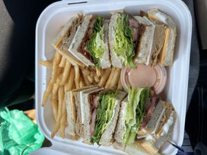 Turkey club sandwich  at Sweet Hazel & Co Grab & Go in Salt Lake City