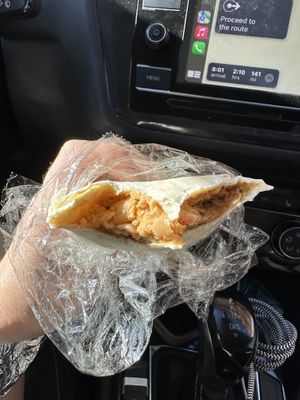 Bean and cheese burrito  at Sweet Hazel & Co Grab & Go in Salt Lake City