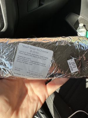 Beef, bean, and cheese burritoos  at Sweet Hazel & Co Grab & Go in Salt Lake City